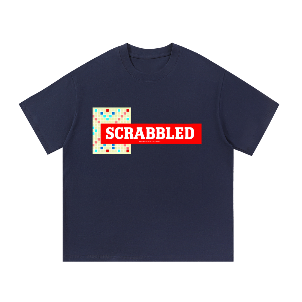Scrabbled Boardgame Inspired Cotton T-Shirt
