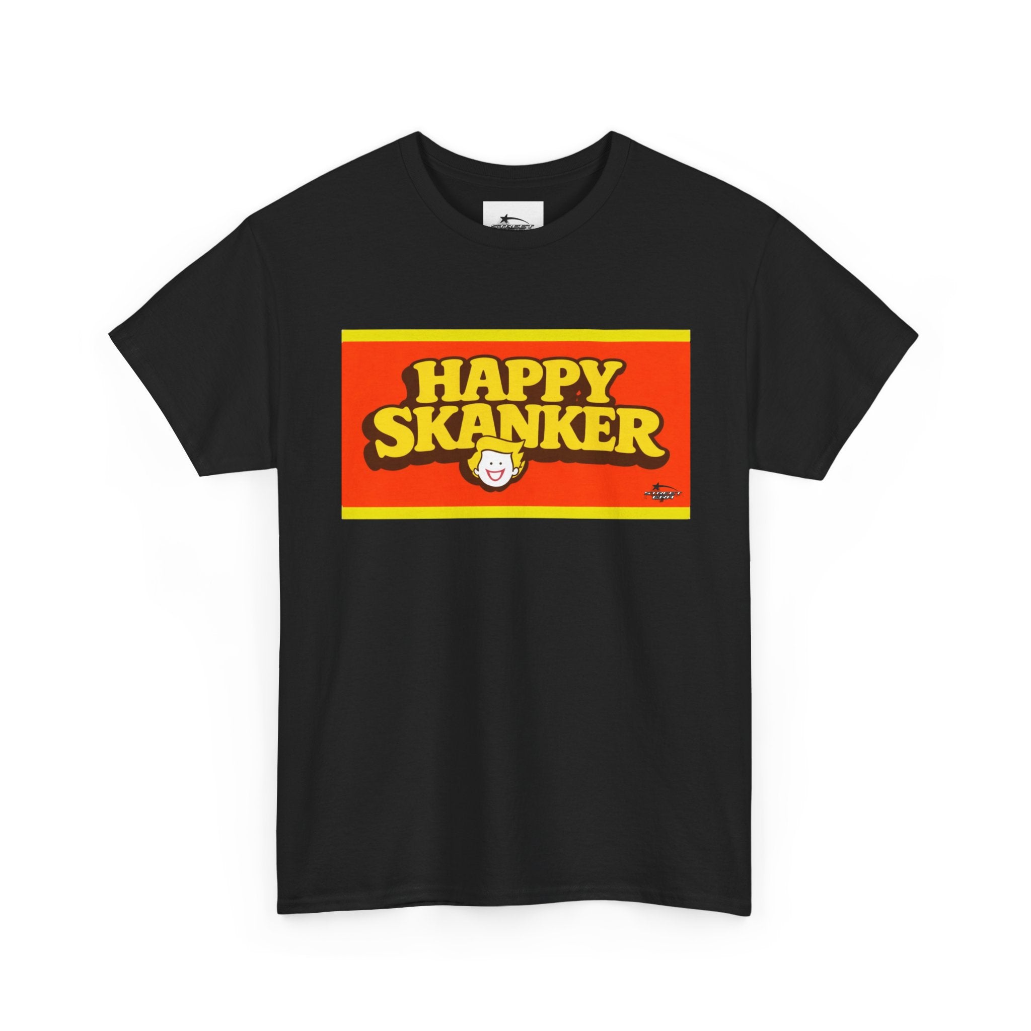 Happy Skanker T-Shirt — Retro Bold Graphic Tee