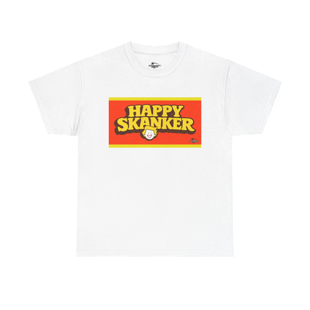 Happy Skanker T-Shirt — Retro Bold Graphic Tee