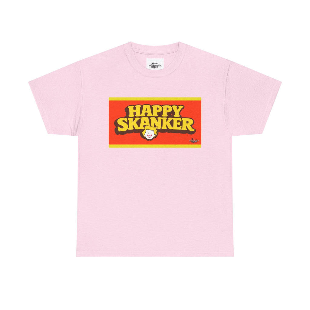 Happy Skanker T-Shirt — Retro Bold Graphic Tee
