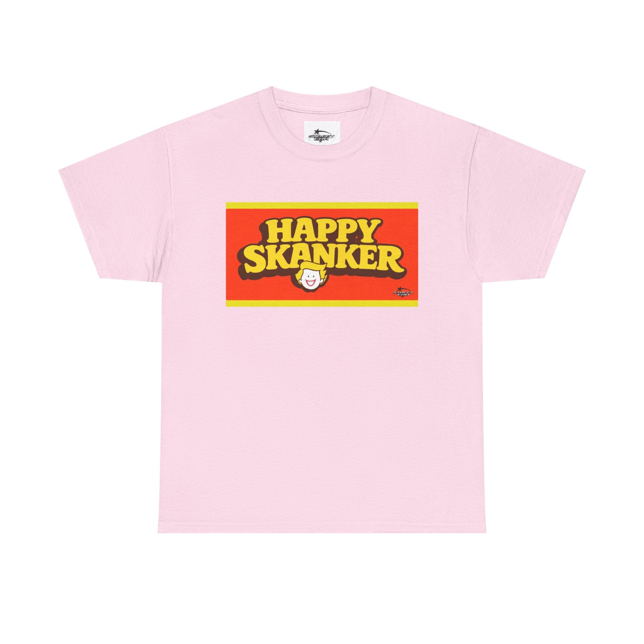 Happy Skanker T-Shirt — Retro Bold Graphic Tee