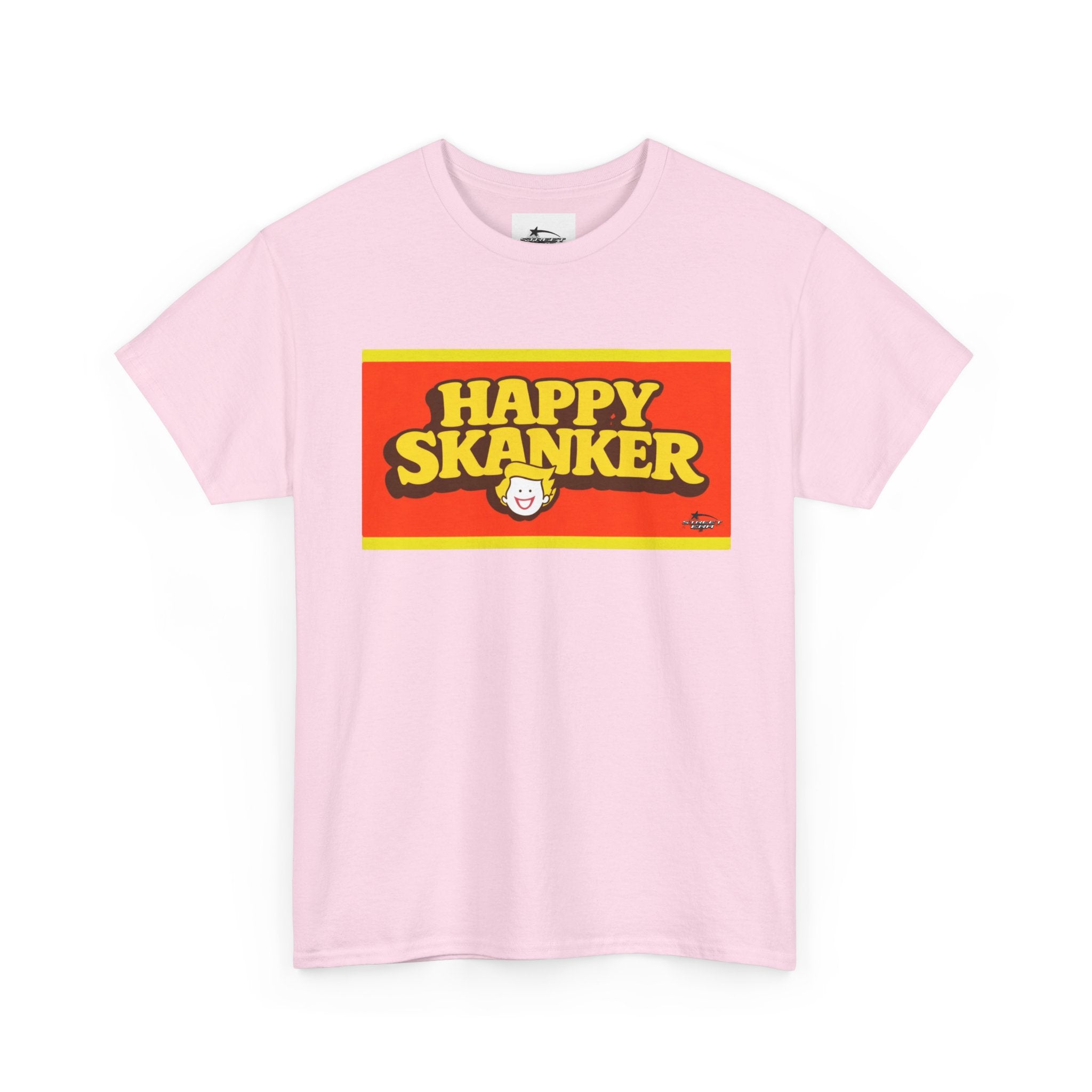Happy Skanker T-Shirt — Retro Bold Graphic Tee