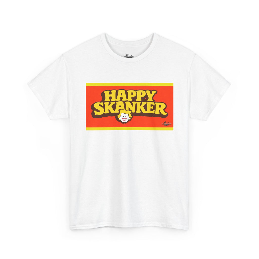 Happy Skanker T-Shirt — Retro Bold Graphic Tee
